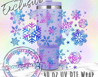 40 oz UV DTF Wraps