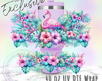 40 oz UV DTF Wraps