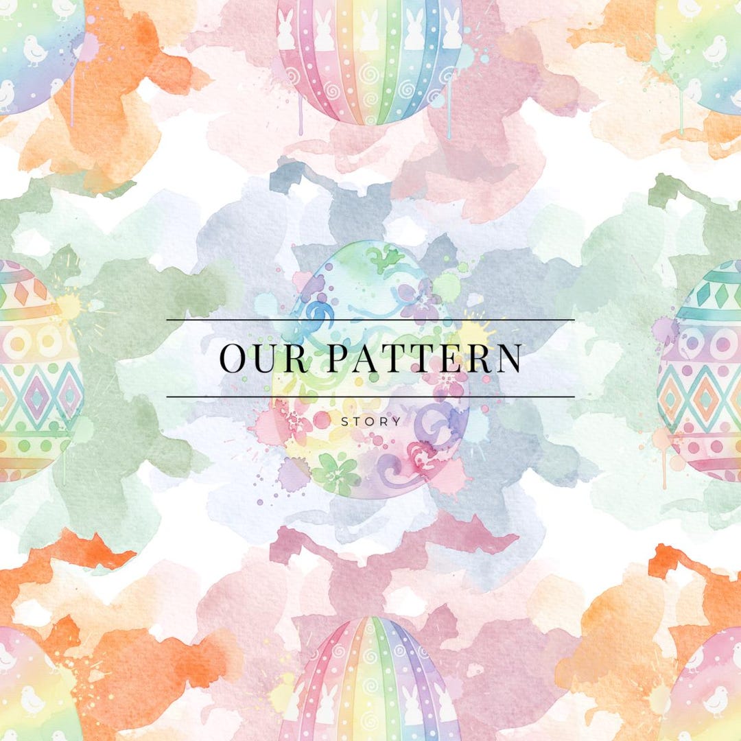 Patel Easter Seamless Pattern - Etsy
