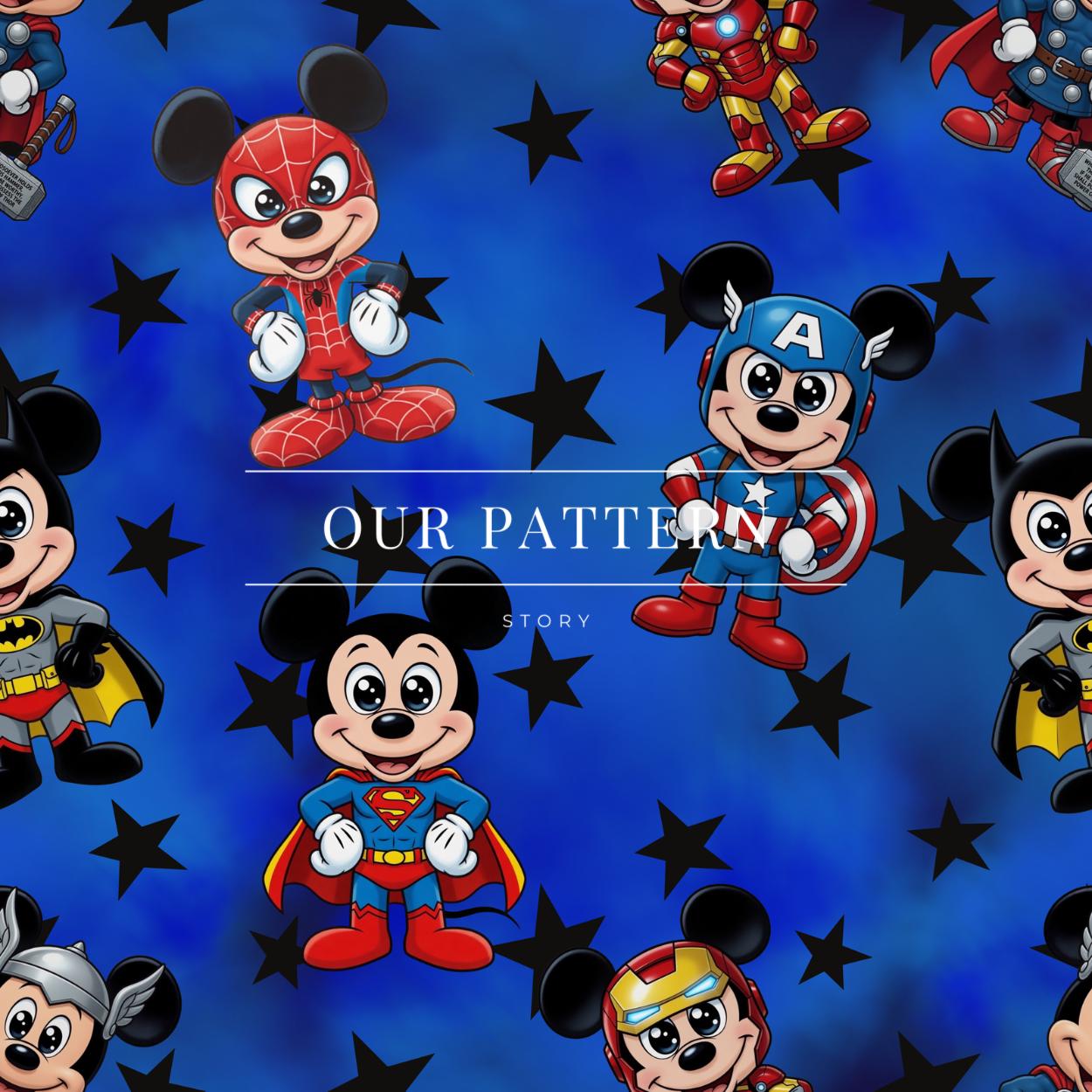 Hero Seamless Pattern, Digital Order - Etsy