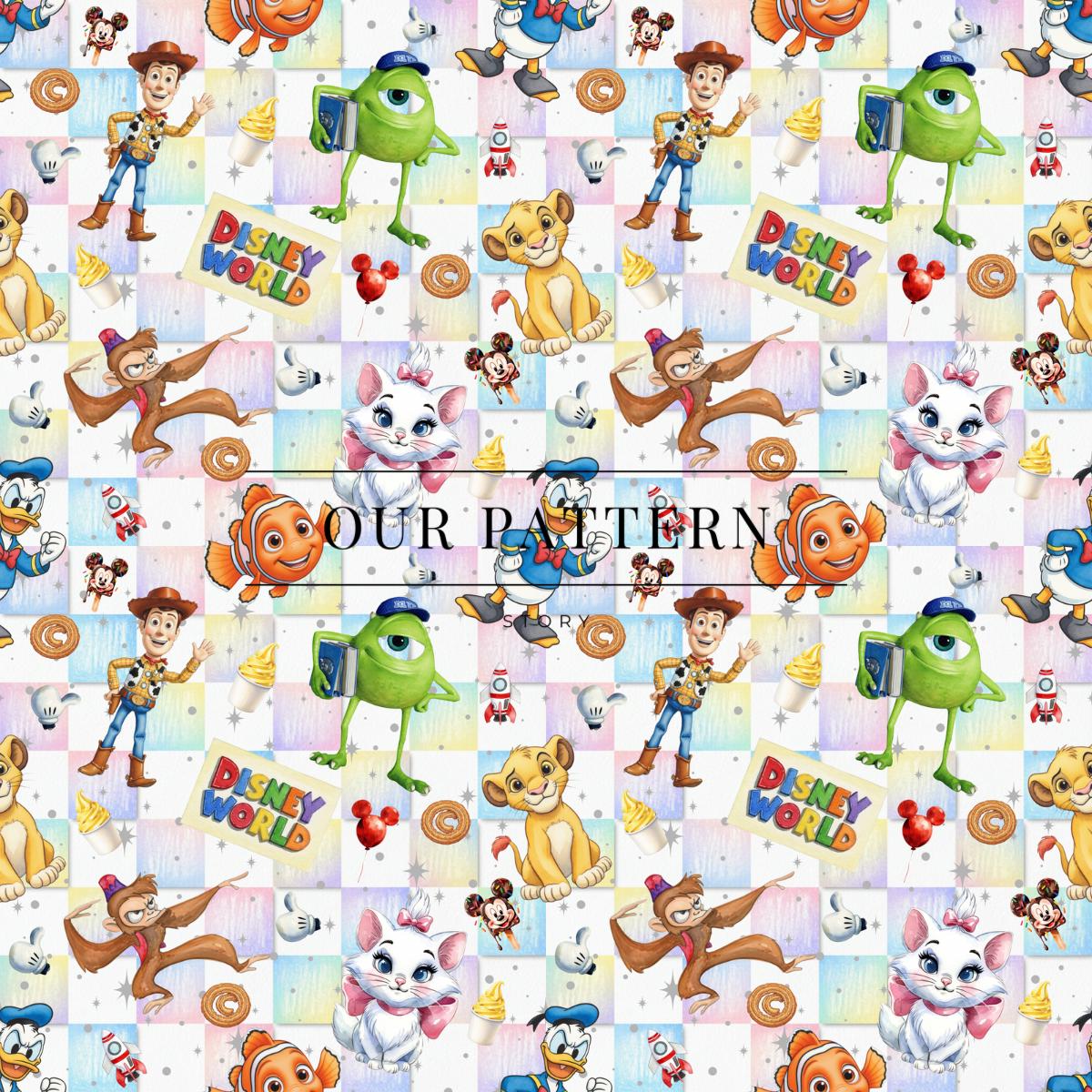 Mixed Magical Friends Seamless Pattern, Digital Download - Etsy