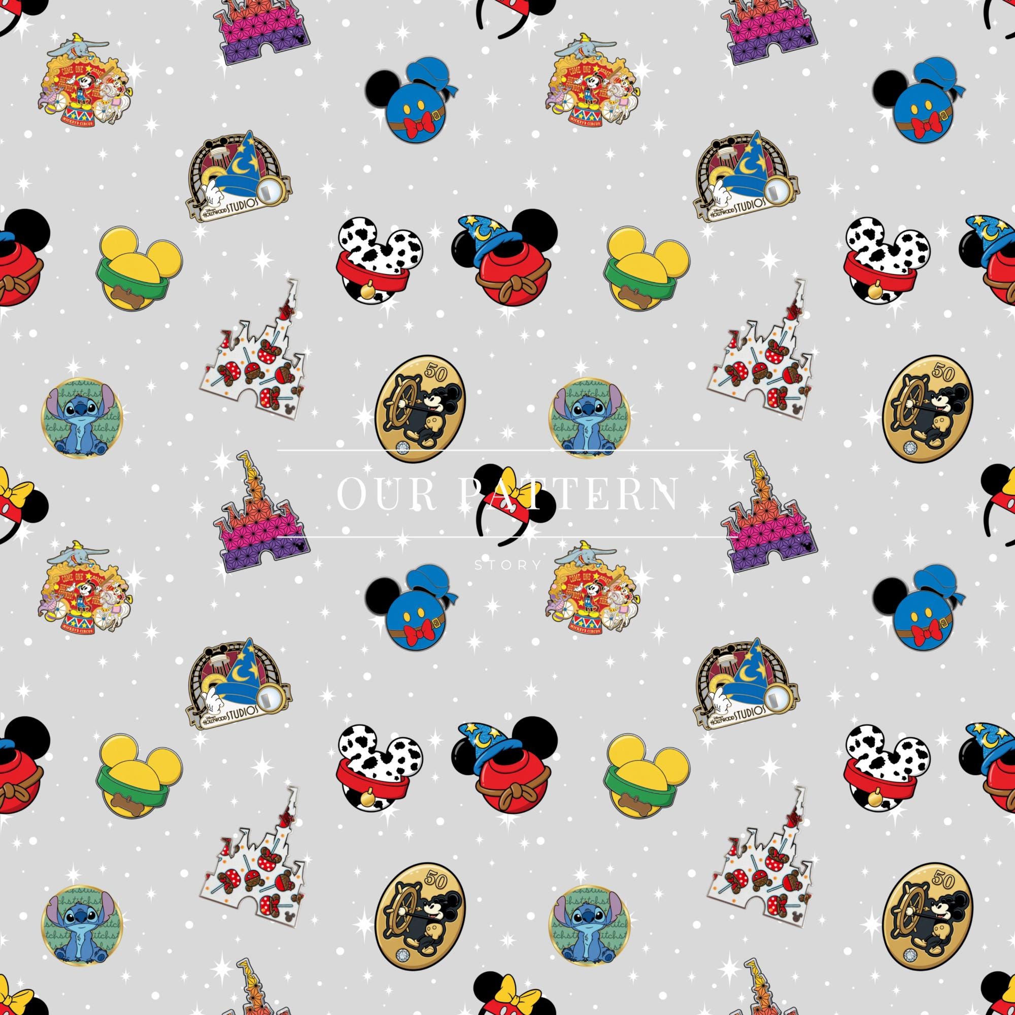 Patterns For Pin Magical Pins Seamless Patterns - Etsy