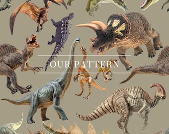 Dinosaur seamless, boys real dinosaures