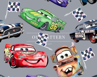 Cars seamless pattern , digital download