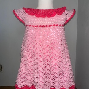 Girls Crochet Dress