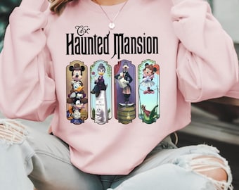 Disney Halloween Haunted Mansion Shirt, Mickey and Friends Halloween Tee, Carton Team Scary Shirt, Mickey's Not So Scary Halloween Party