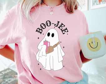 Comfort Colors Boo Jee Shirt,Boo Shirt,Spooky Ghost Shirt,Spooky Season Ghost Shirt,Spooky Vibes Shirt,Halloween Ghost Shirt,Halloween Gift