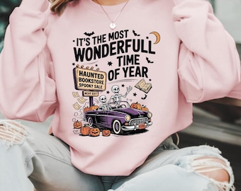 It's the Most Wonderful Time of the Year Halloween Sweatshirt, Wonderful Time of the Year Shirt, Vintage Halloween T-Shirt, Halloween shirt
