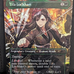 Tifa Lockhart Magic The Gathering Proxy
