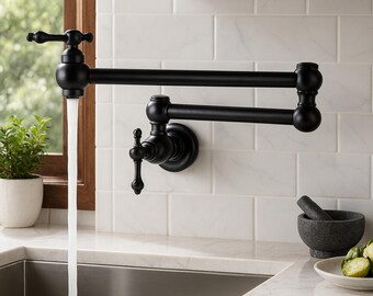 Pot filler tap wall mounted kitchen faucet