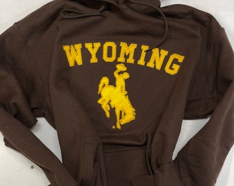 Officially Licensed University of Wyoming Hoodie Sweatshirt