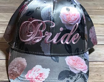 Bride hat, bachelorette party hat, engagement hat, engagement party hat, one if a kind Bride hat, veil added free of charge