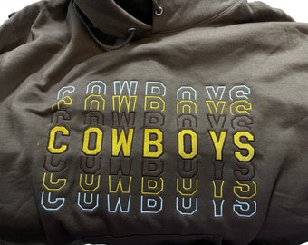 Officially Licensed University of Wyoming Sweatshirt Cowboys,Cowboys, Cowboys