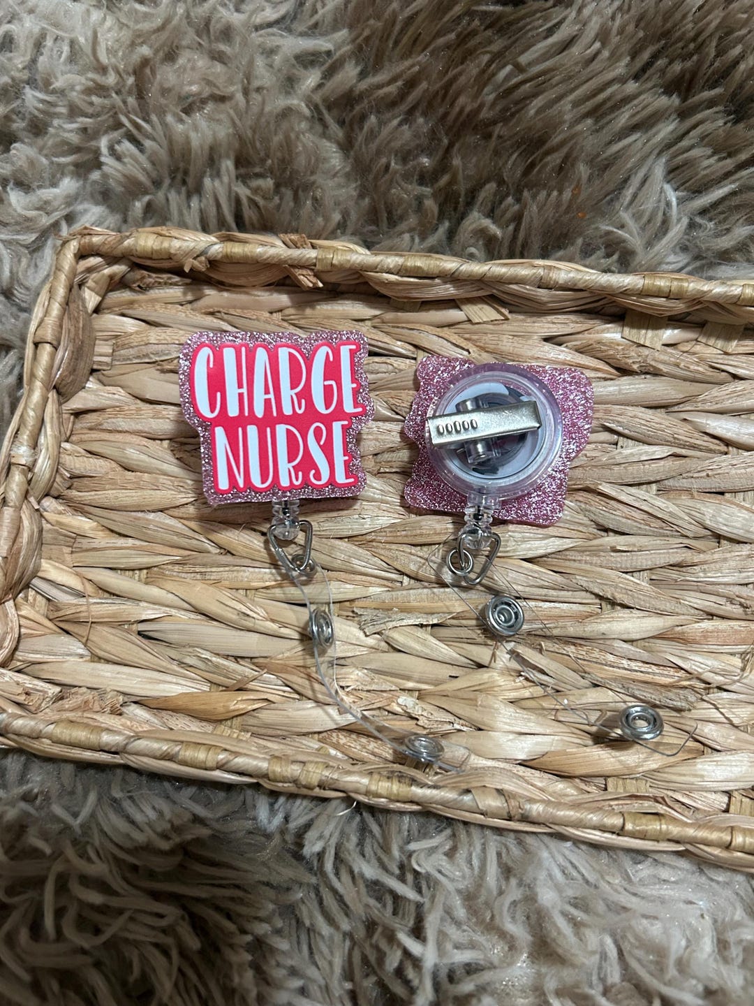 Charge Nurse Badge Reel - Etsy