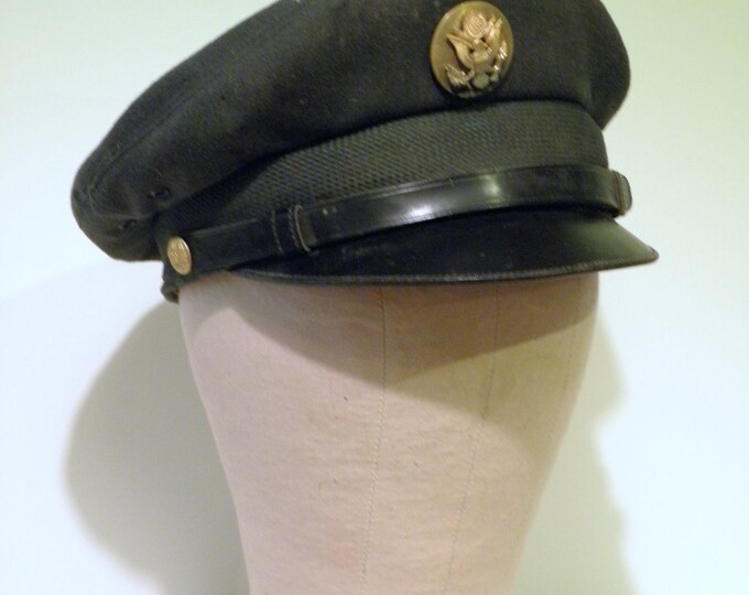 Vintage Military Hat Lot, Flight Ace Hat, Visor Cap - Etsy