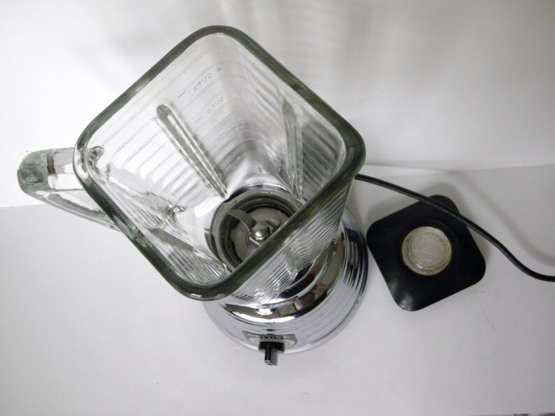 Vintage Oster Blender Retro Beehive Blender Deco Chrome Etsy