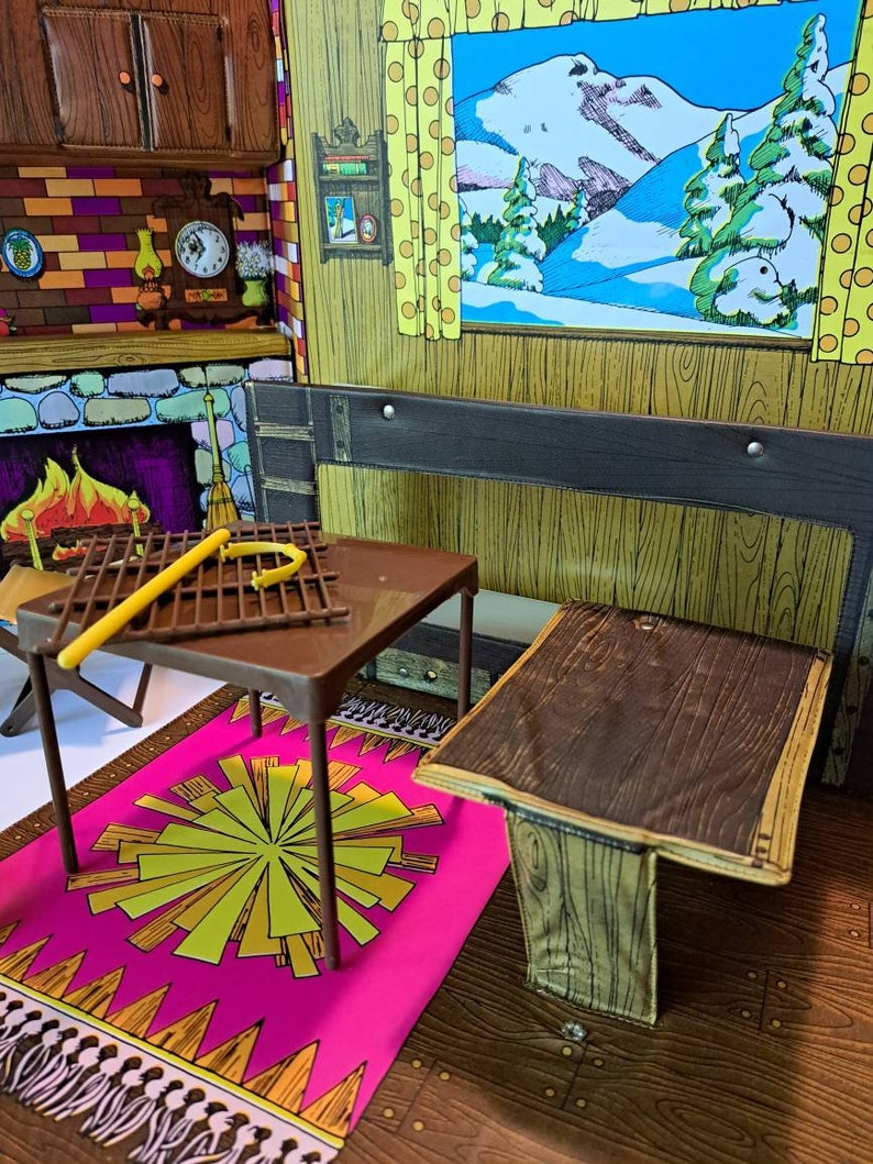 Vintage Barbie Barbie Ski Cabin Vintage Barbie Ski Lodge - Etsy
