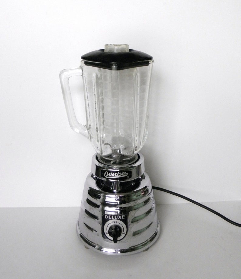 Vintage Oster Blender Retro Beehive Blender Deco Chrome Etsy