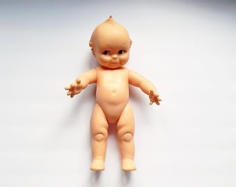 Vintage Kewpie Doll - Cameo Kewpie - Vinyl Kewpie - Vintage Doll - Signed Cameo Kewpie - Composition Doll