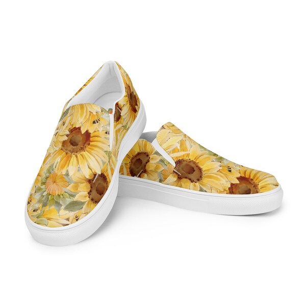 Sunflower Shoes Etsy