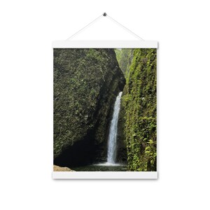 Sacred Falls, Oahu, Hawaii-Poster with Hanger