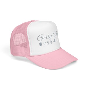 Trucker Hat, Girly Girls Baseball Cap, Street Casual Outfit, Embroidery, Women&#39;s Summer Cap, Fashion Accessory