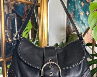 Y2k Coach Soho Buckle Tote Bag - Etsy Canada