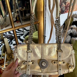 レディース Roberto Cavalli スタッズ ショルダーバッグ