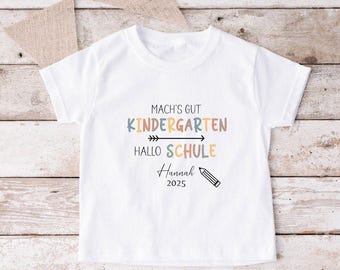 First Day of School Tee - Unisex Children's Shirts- Gift for Boys&Girls, Bio baumvoll