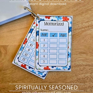 Articles of Faith Cards | LDS Scripture Memorization (Digital Download