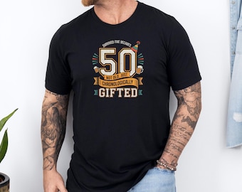50th Birthday T-Shirt, Funny 50th Birthday Gift for Men