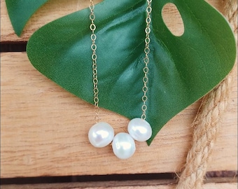 Freshwater Pearl Necklace 14k Gold Filled