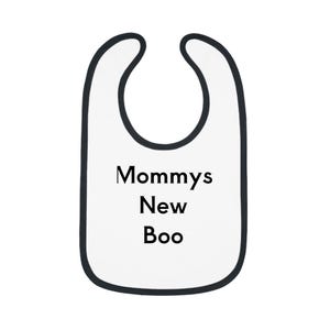 Mommy&#39;s New Boo Bib - Baby Bib, Cute Baby Gift, Baby Shower Essential, Infant Feeding Accessory, Toddlers Bibs, Newborn Bibs