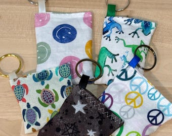 Fidget Keychain/bag charm -Mantra Beads Calm Bag