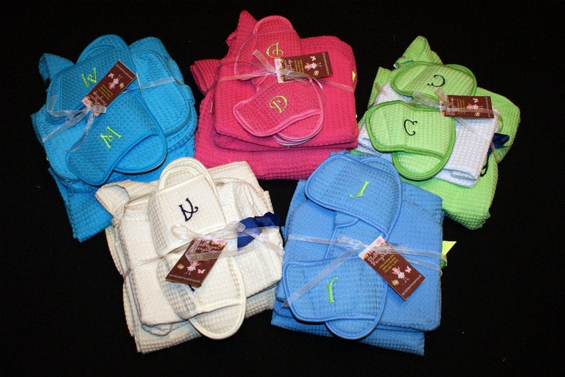 waffle knit matching set
