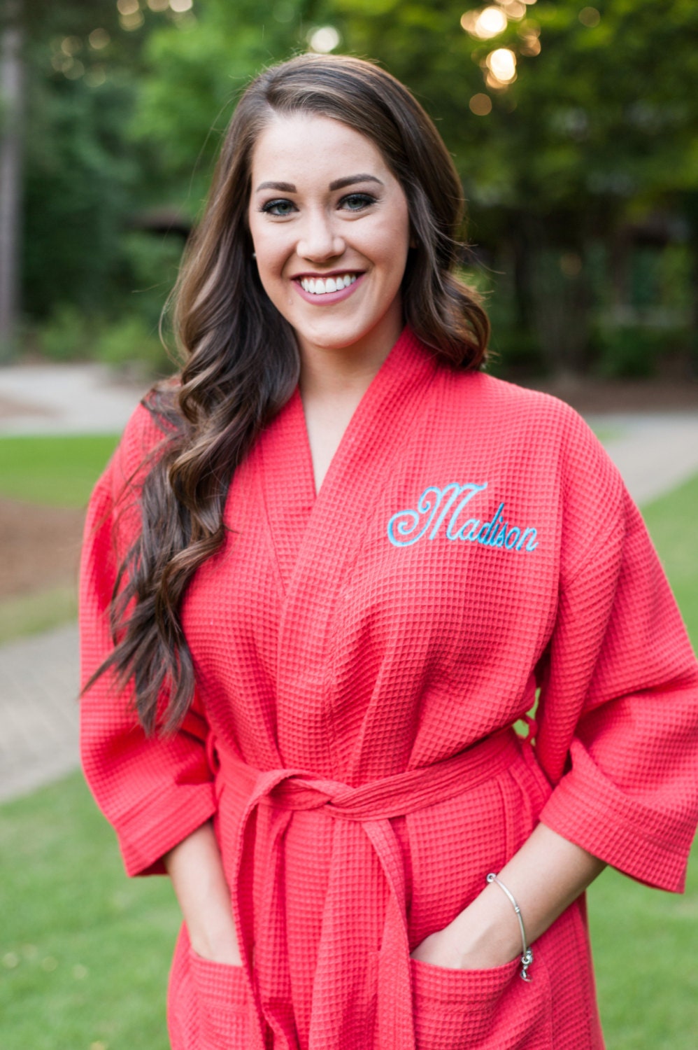 MONOGRAMMED Robe Brides Robe Bridal Robe Bridesmaid Gift Etsy Canada