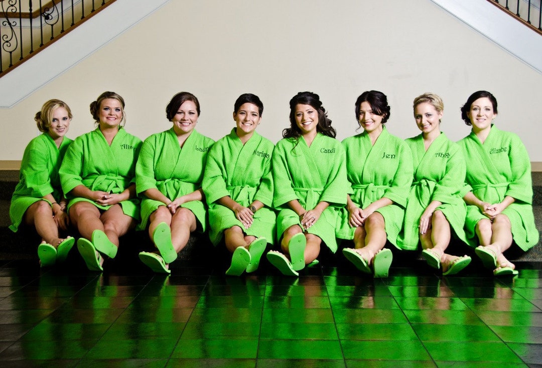 Hospital Robe for Mother to Be, Personalized Cotton Anniversary Gift