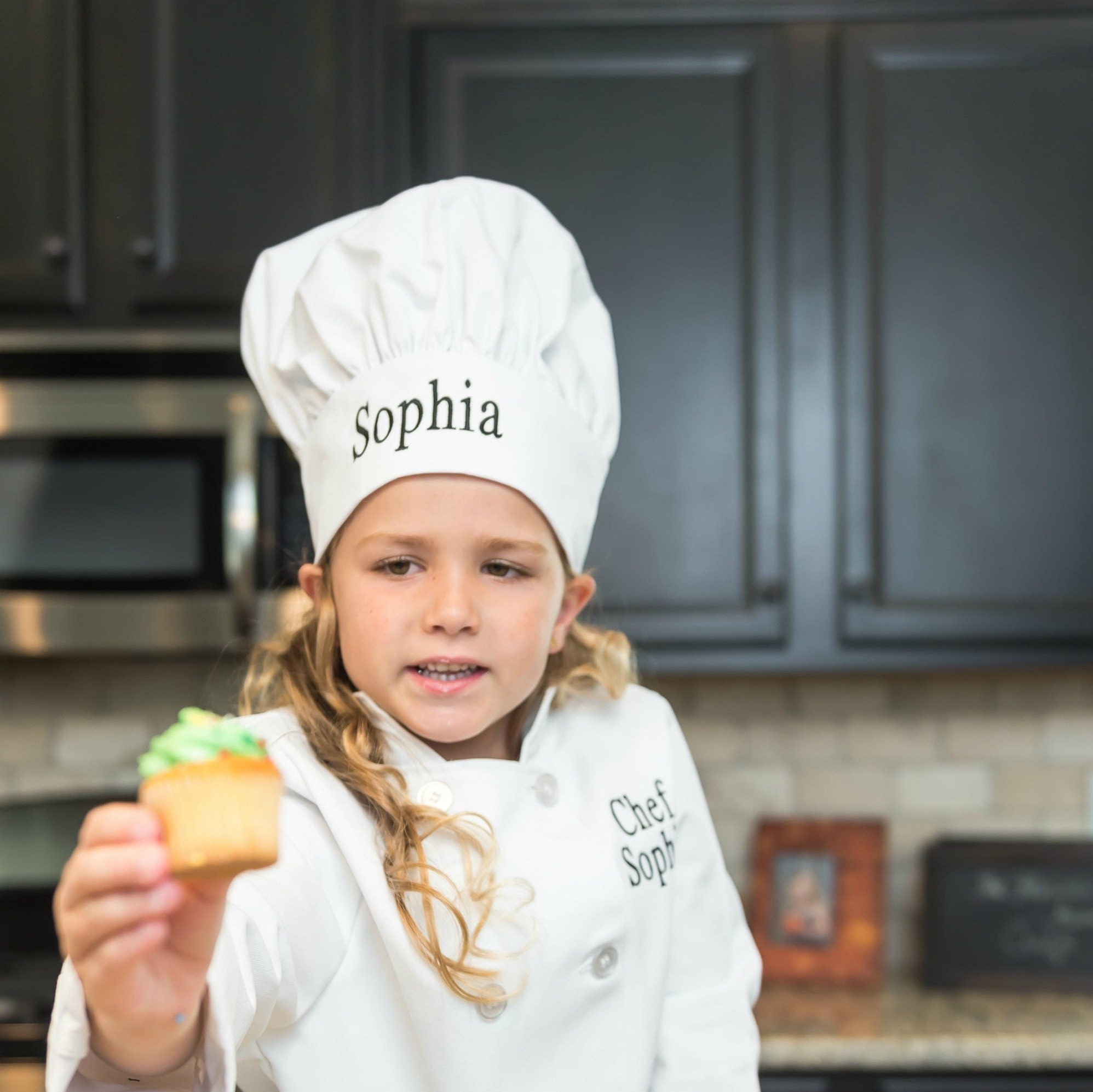 Sombrero de Chef Personalizado Sombreros de chef para niños sombrero de chef  adulto ropa de chef personalizada cocina de los niños traje de chef chef de  sushi chef cupcake -  México