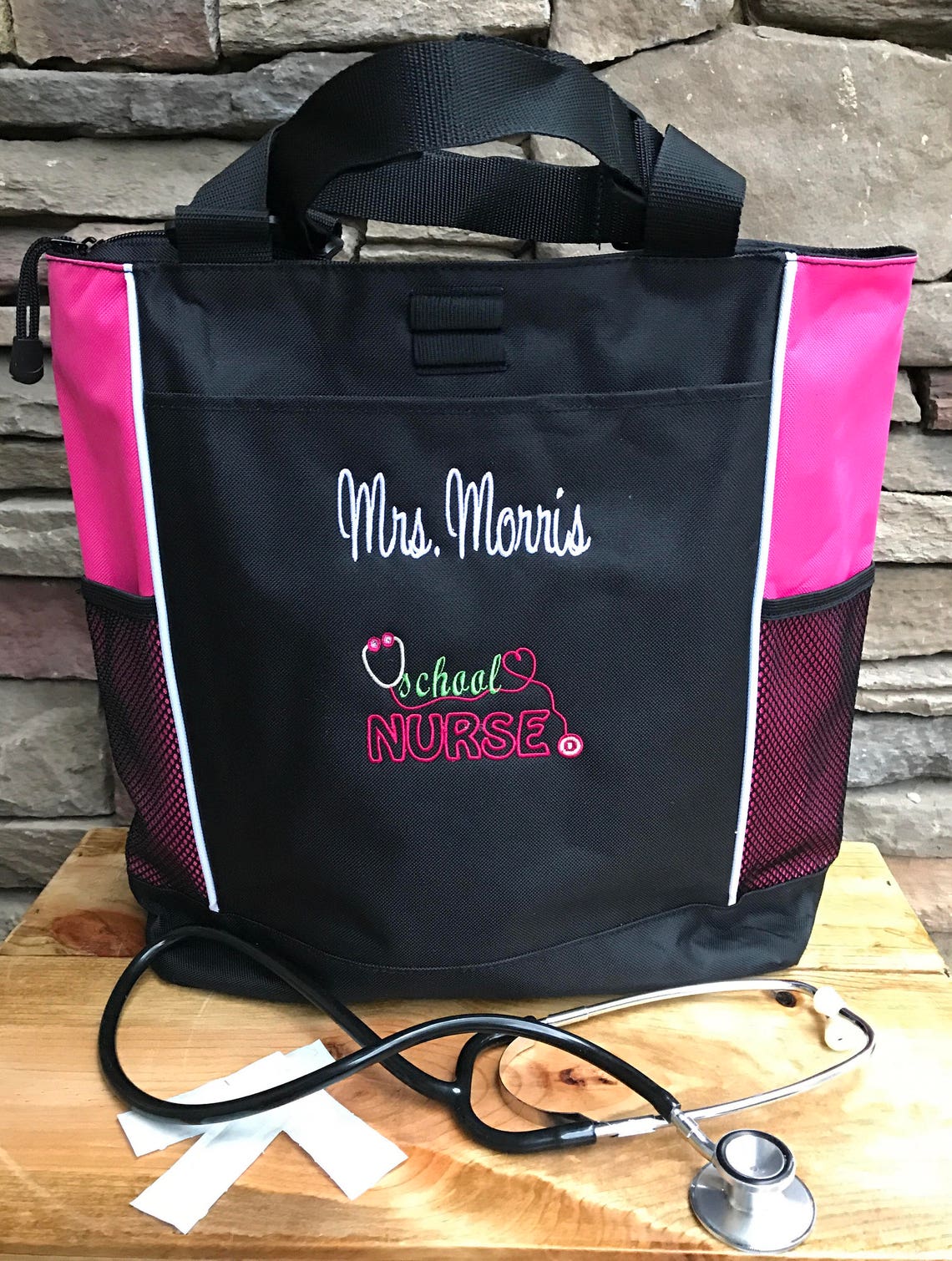 SCHOOL NURSE TOTE Bag Professional Health Care Bag Tote Bag Etsy