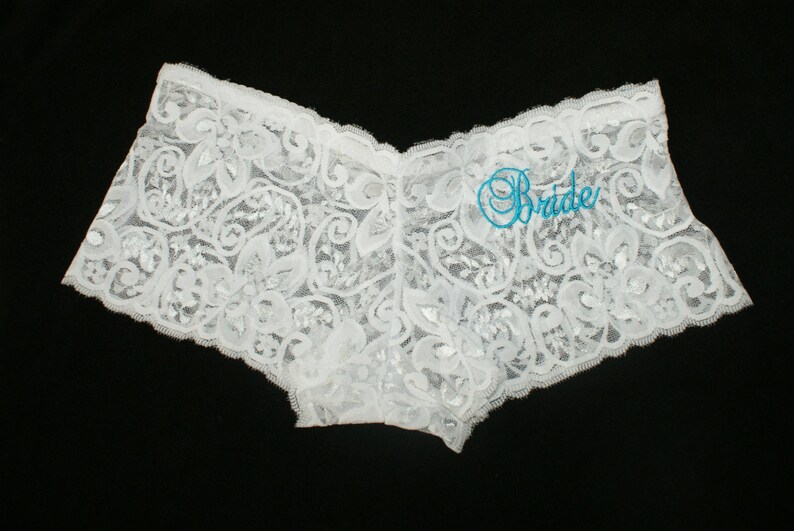 Panties for Wedding Bride Undergarments Bridal Underwear Etsy