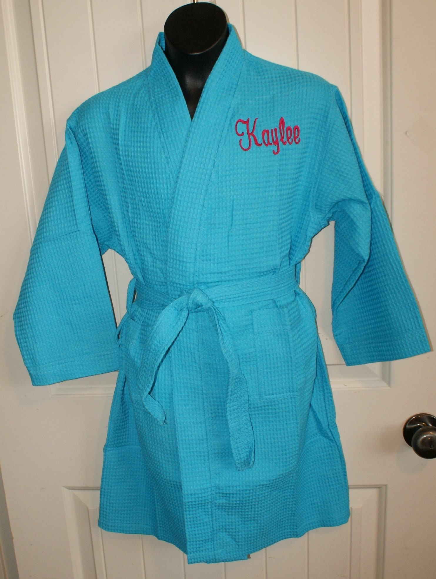 Child's Robe Spa Party Girls Spa Party Robe Girls Etsy