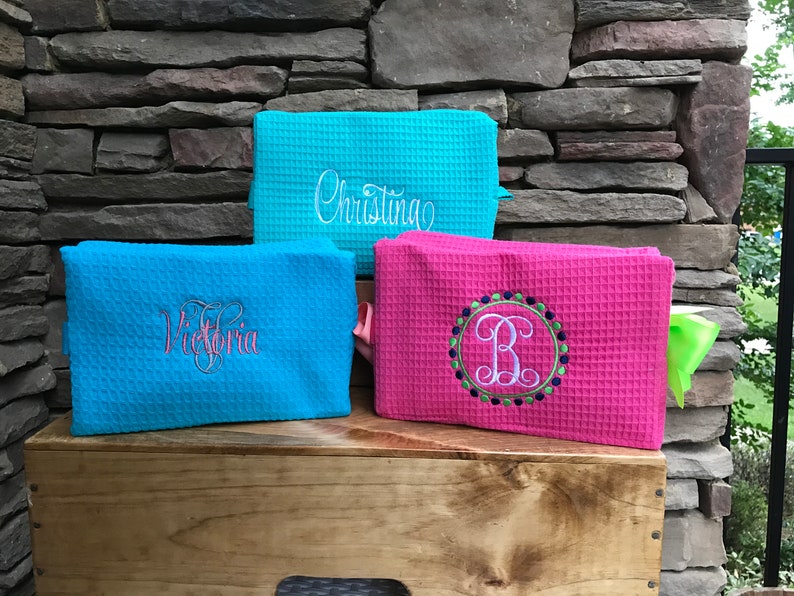 Large Cosmetic Bag Personalized Toiletry Bag Bride and Groom Etsy Ireland