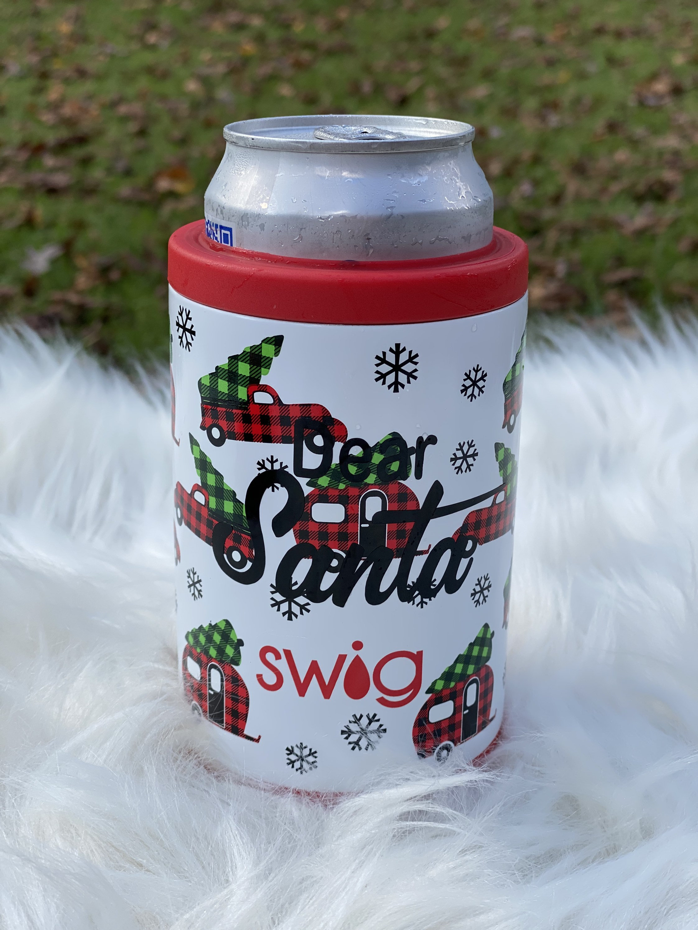 12 Oz Can Bottle Holder Personalized SWIG Life Home Fir the 