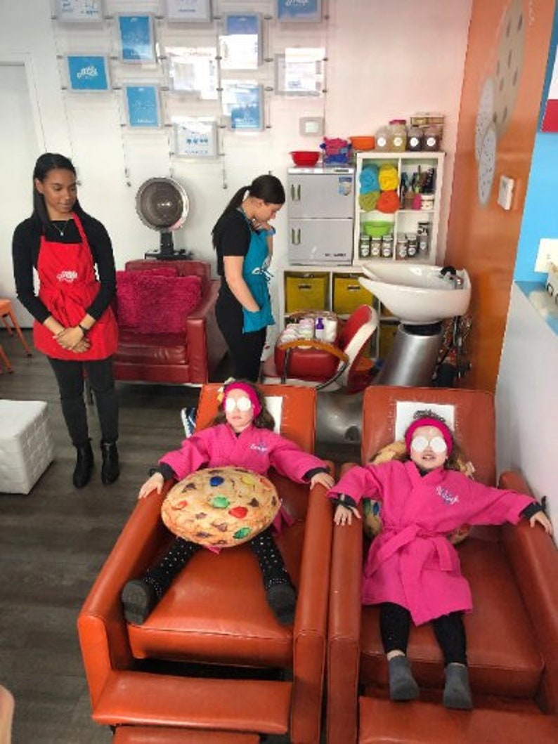 Spa Party Girls Spa Party Robe Girls Birthday Party Robe Etsy