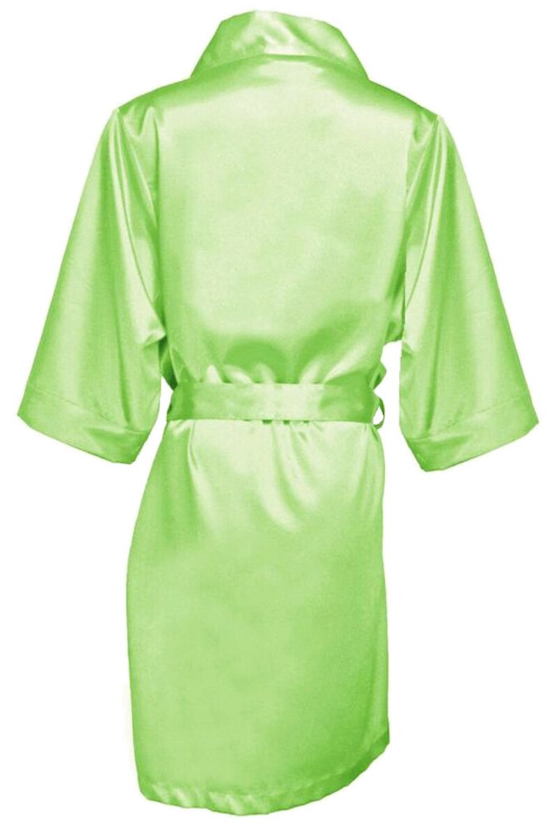 Flower Girl Silk Robe Child's Robe Girls Spa Party Robe Etsy