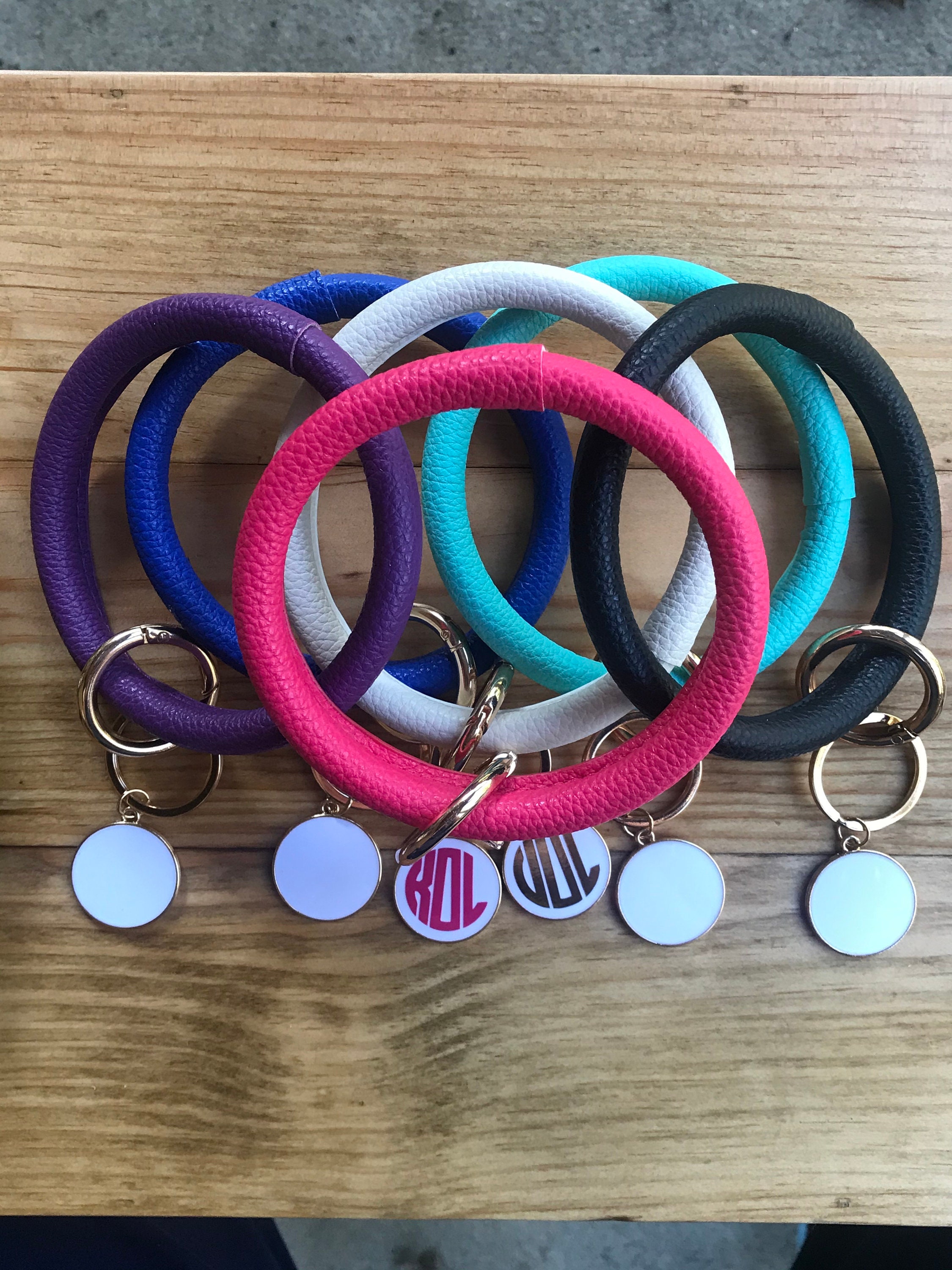 Key Fob Bracelet Personalized Christmas Gift Graduation Etsy