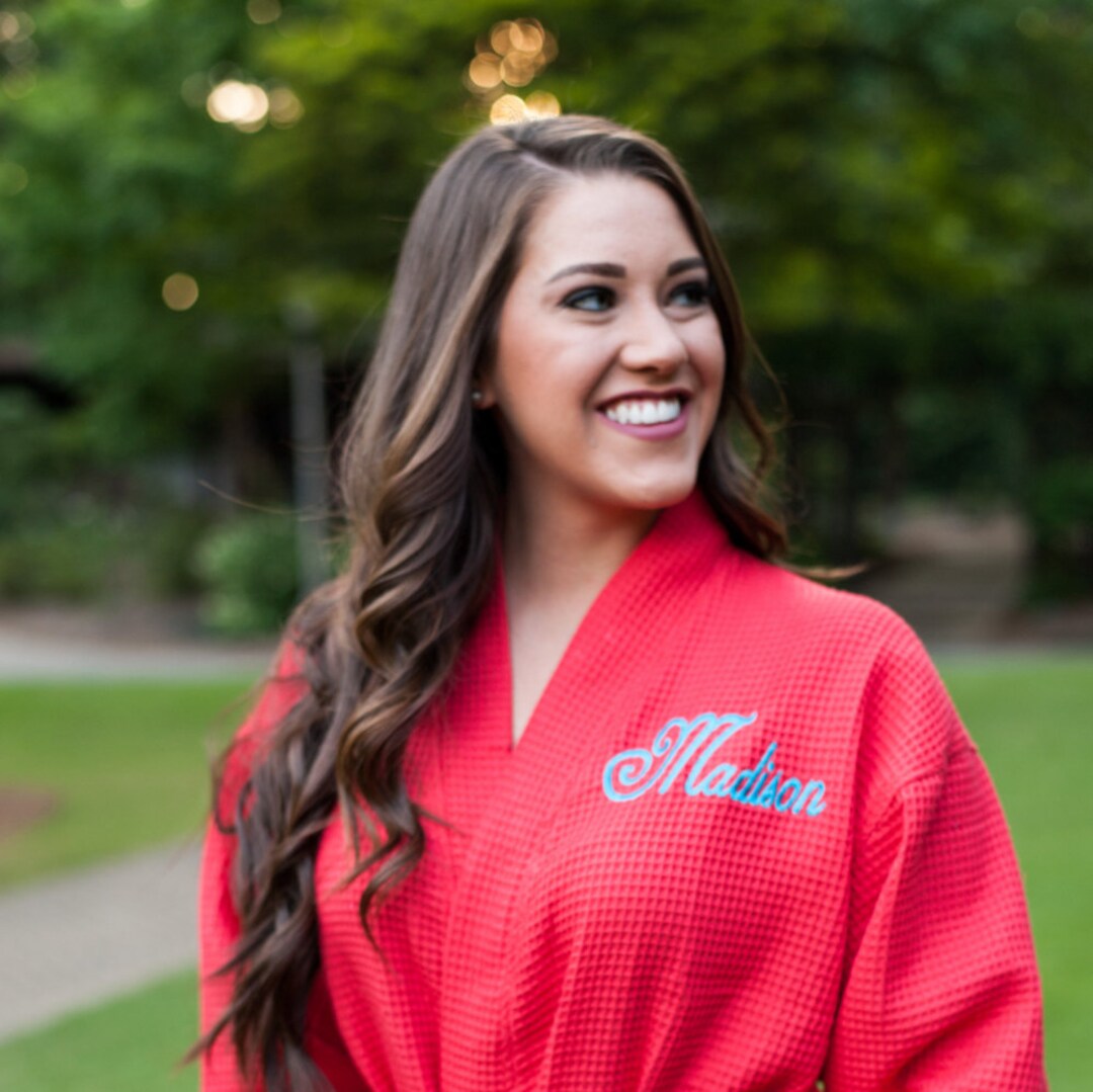 MONOGRAMMED Robe Brides Robe Bridal Robe Bridesmaid Gift Bridesmaids