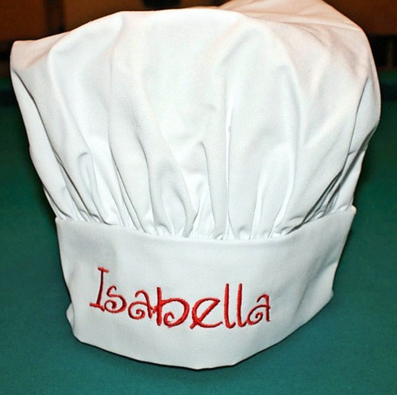 Children's Chef Hat Personalized Sous Chef Baking Hat Etsy