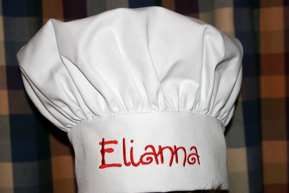 Apron and Chef Hat for Children Personalized Apron and Chef Etsy