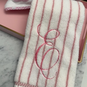 Custom Embroidered Hand Towels
